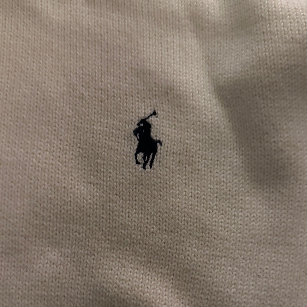 Polo by Ralph Lauren Cream Zip-Up Sweater for Men - Picture 2 of 4